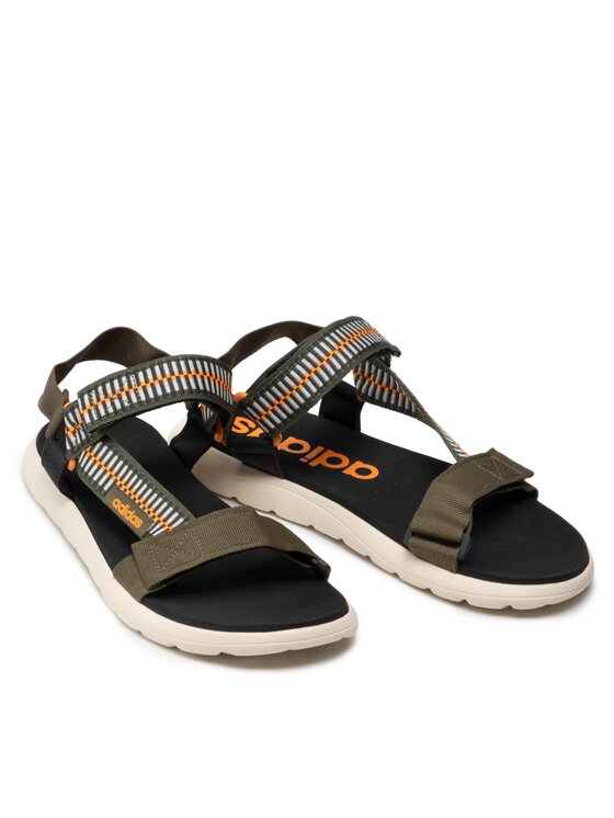 adidas Sandały Comfort Sandal GV8245 Zielony