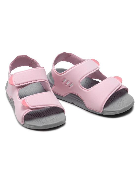 adidas Sandały Swim Sandal C FY8937 Różowy
