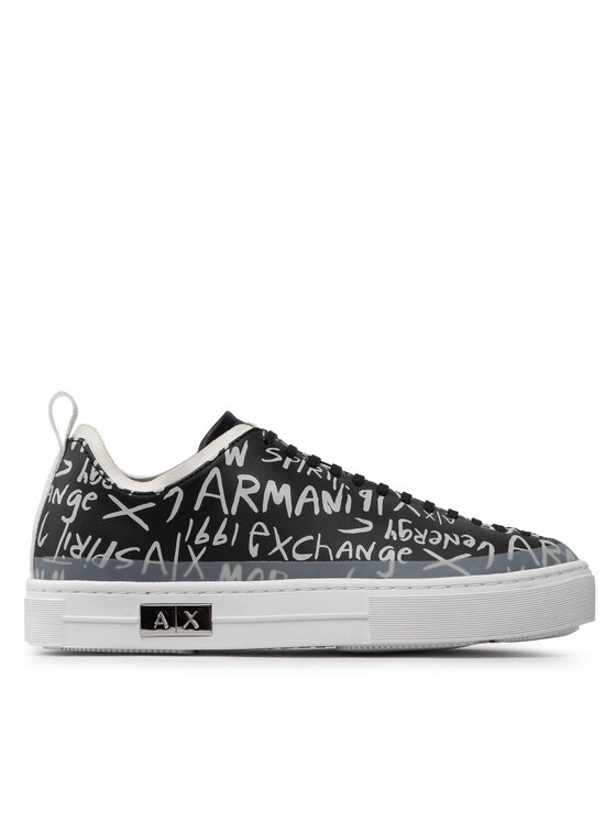 Armani Exchange Sneakersy XDX093 XV569 S024 Czarny