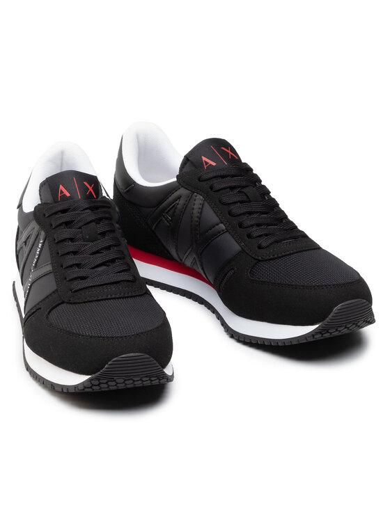 Armani Exchange Sneakersy XUX017 XCC68 00002 Czarny