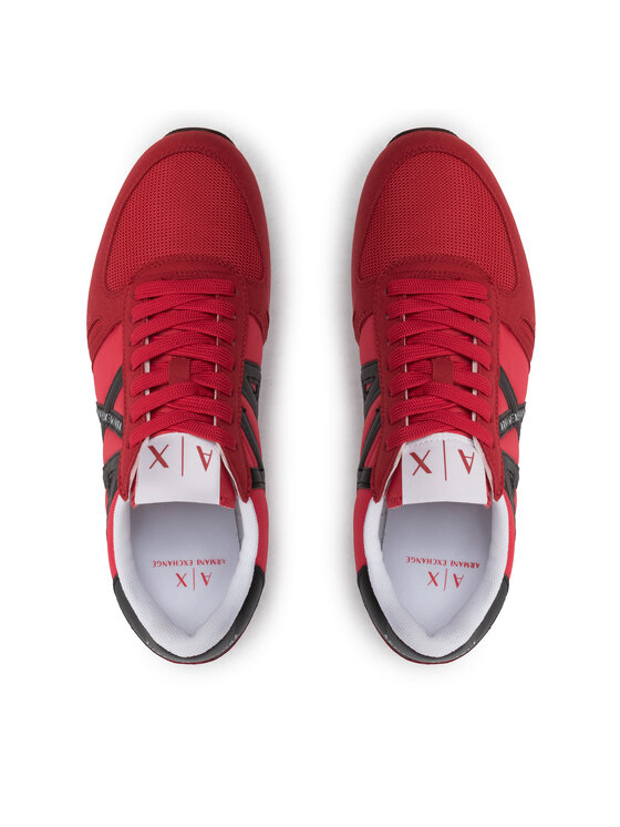Armani Exchange Sneakersy XUX017 XCC68 K667 Czerwony