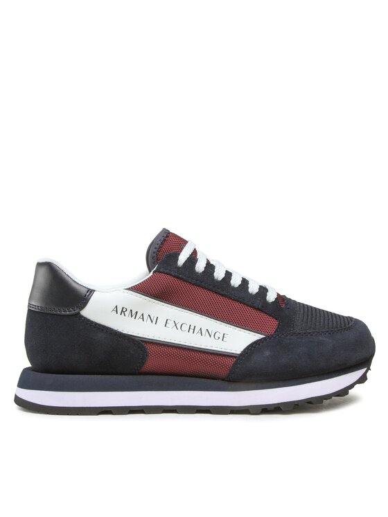 Armani Exchange Sneakersy XUX083 XV263 S075 Granatowy