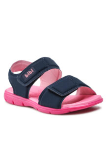 Bibi Sandały Basic Sandals Mini 1101083 Granatowy