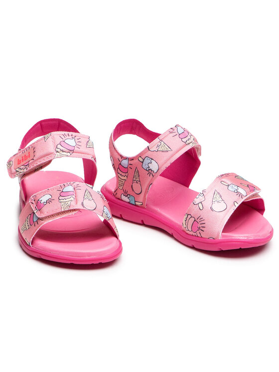 Bibi Sandały Basic Sandals Mini 1101088 Różowy