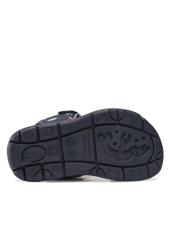 Bibi Sandały Basic Sandals Mini 1101130 Granatowy