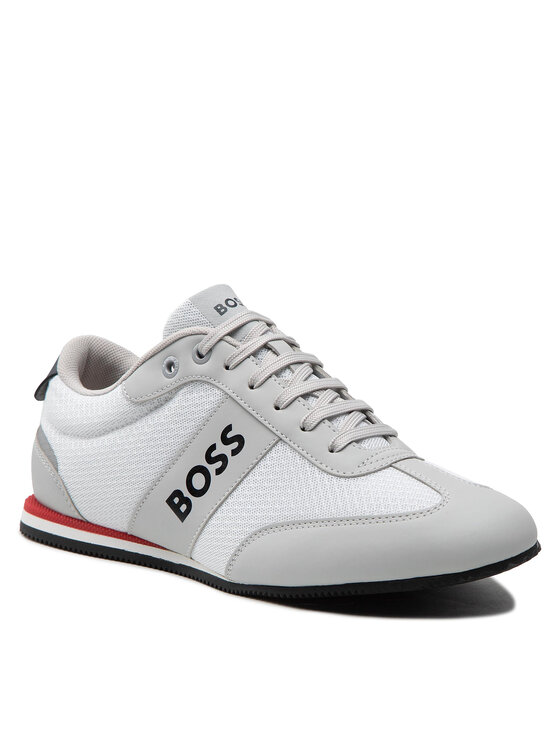 Boss Sneakersy Rusham 50470180 10199225 01 Biały
