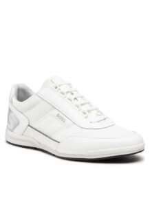 Boss Sneakersy Saturn 50474872 10243983 01 Biały