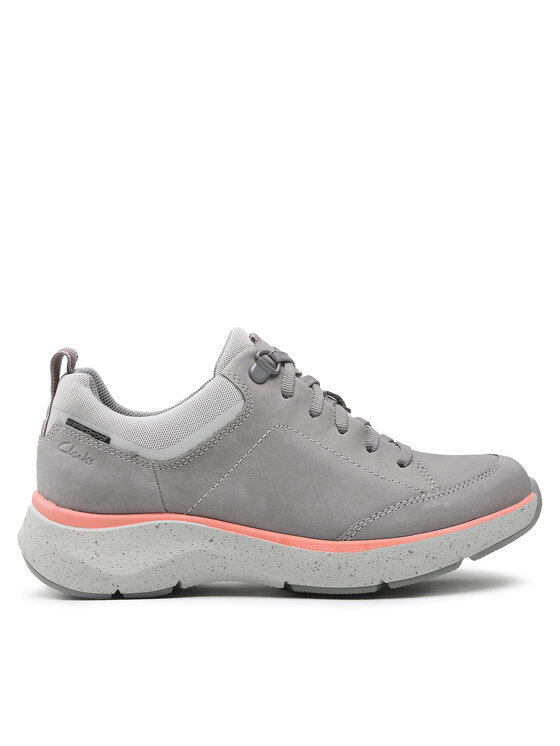 Clarks Sneakersy Wave2.0 Lace 26165792 Szary