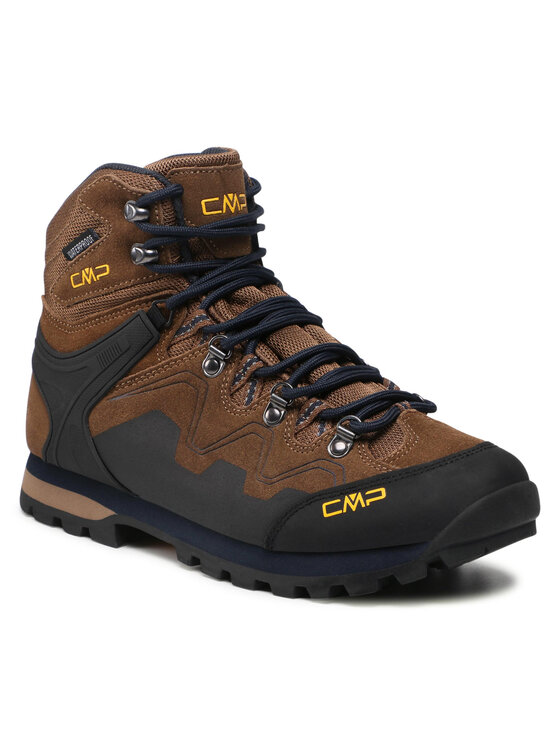 CMP Trekkingi Athunis Mid Trekking Shoe Wp 31Q4977 Brązowy