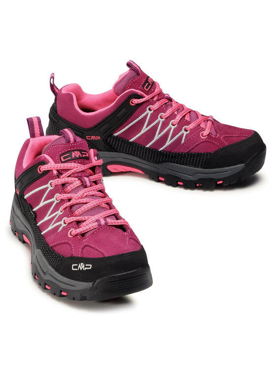 CMP Trekkingi Kids Rigel Low Trekking Shoes Wp 3Q13244J Różowy