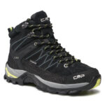 CMP Trekkingi Rigel Mid Wmn Trekking Shoe Wp 3Q12946 Czarny