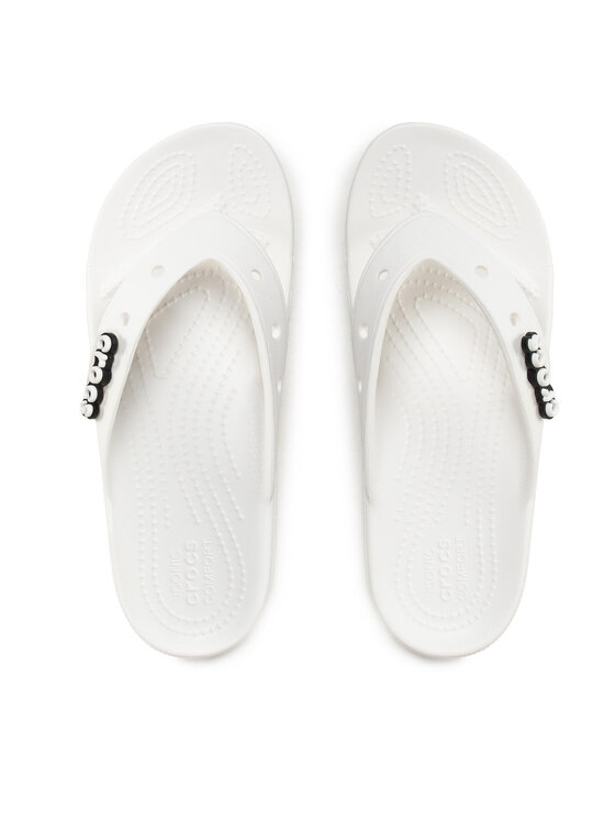 Crocs Japonki Classic Crocs Flip 207713 Biały