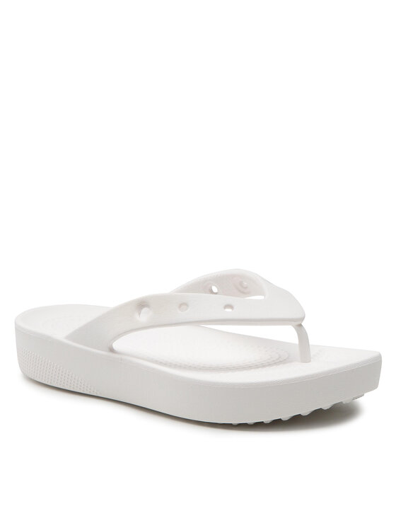 Crocs Japonki Classic Platform Flip W 207714 Biały