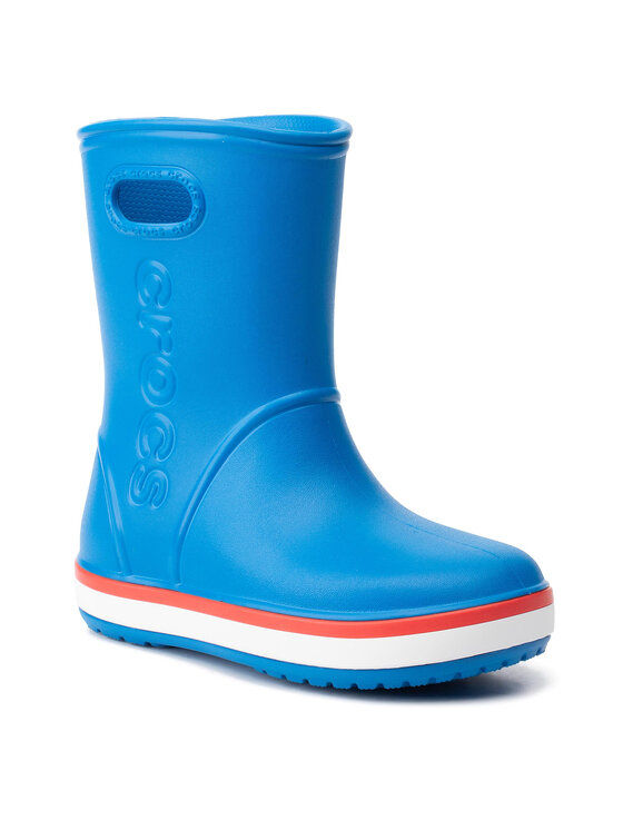 Crocs Kalosze Crocband Rain Boot K 205827 Niebieski