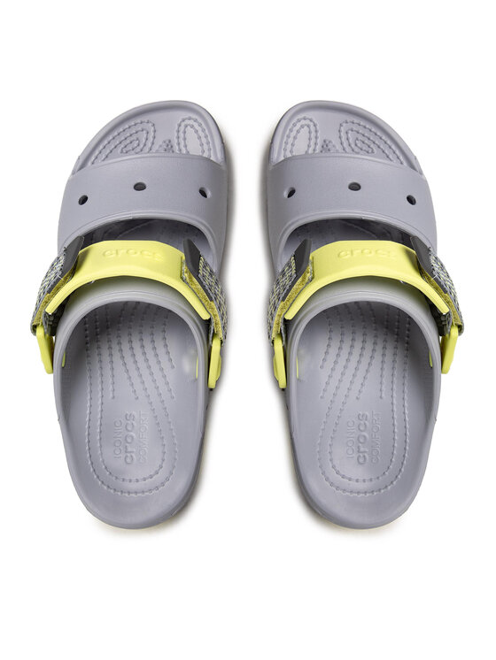 Crocs Klapki Classic All-Terrain Sandal 207711 Szary