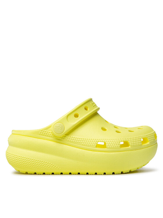 Crocs Klapki Classic Crocs Cutie Clog K 207708 Żółty