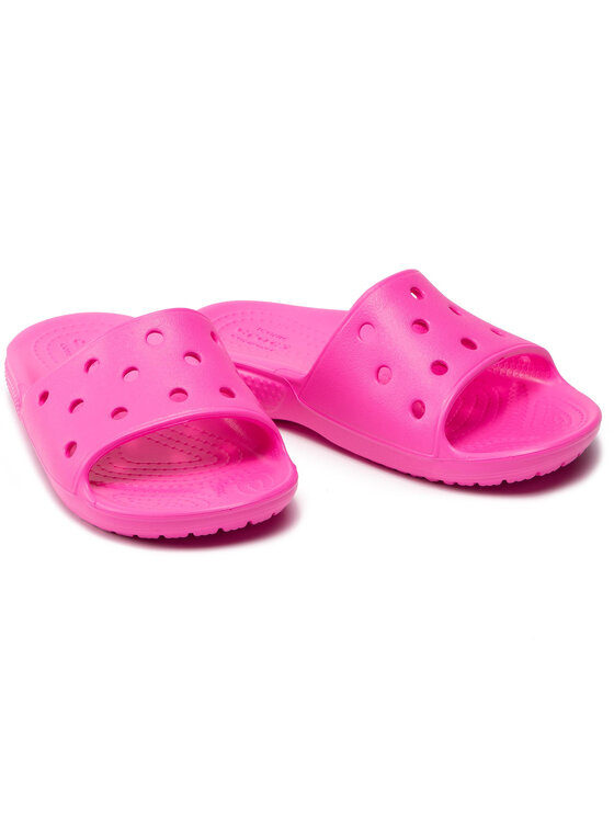 Crocs Klapki Classic Crocs Slide 206396 Różowy