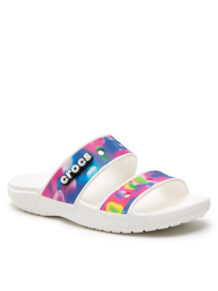 Crocs Klapki Classic Crocs Solarized Sandal 207771 Kolorowy
