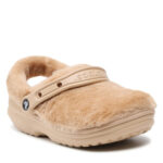 Crocs Klapki Classic Fur Sure 207303 Beżowy