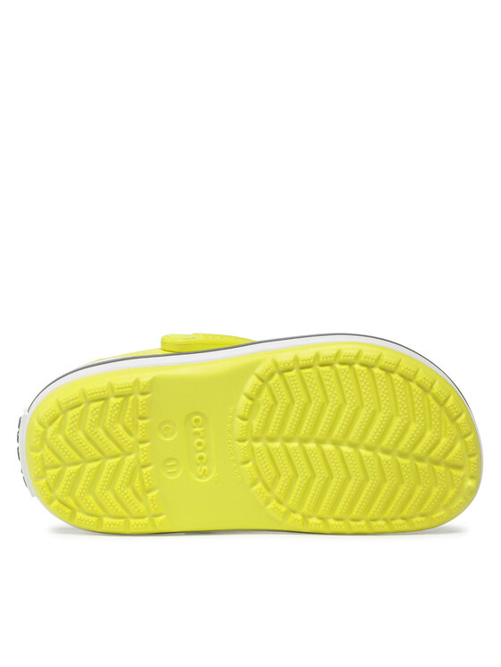 Crocs Klapki Crocband Clog K 207006 Żółty