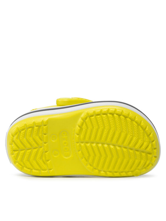 Crocs Klapki Crocband Clog T 207005-725 Żółty