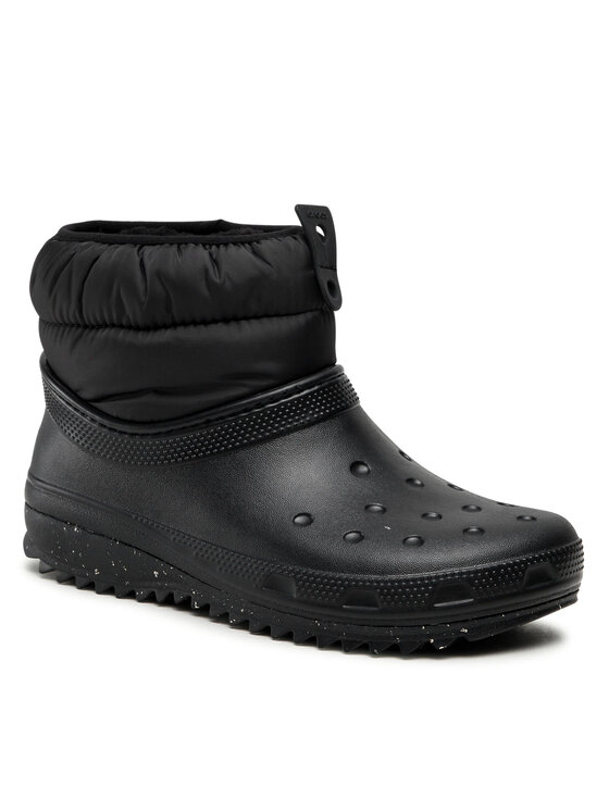 Crocs Śniegowce Classic Neo Puff Shorty Boot W 207311 Czarny