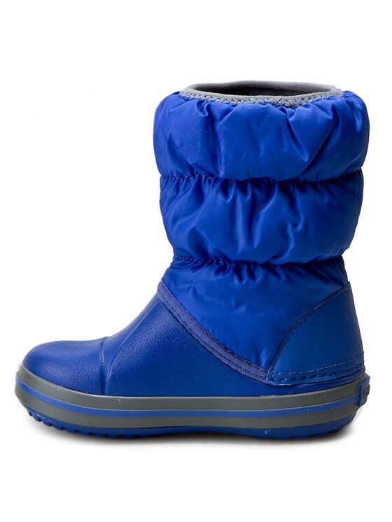 Crocs Śniegowce Winter Puff Boot Kids 14613 Granatowy