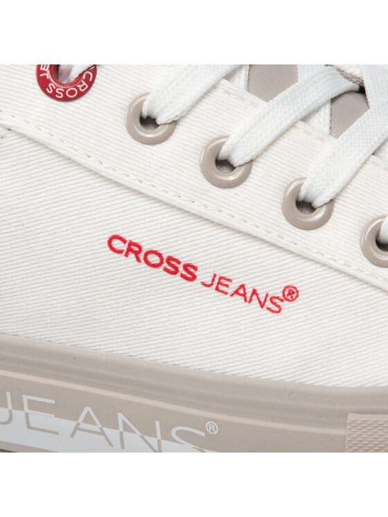 Cross Jeans Tenisówki JJ1R4025C Biały