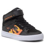 DC Sneakersy Pure High-Top Ev ADBS300324 Czarny