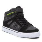 DC Sneakersy Pure High-Top Ev ADBS300324 Czarny