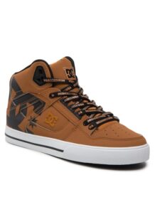 DC Sneakersy Pure High-Top Wc Se Sn ADYS400093 Brązowy