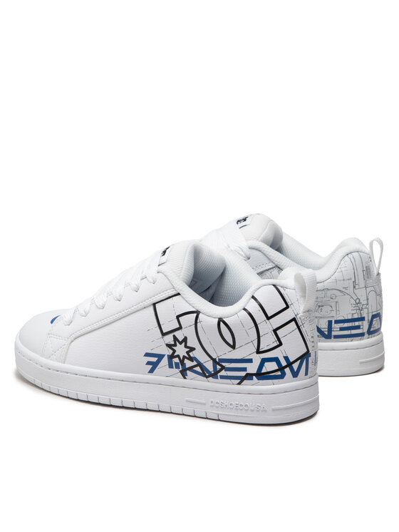 DC Sneakersy Sw Ct Graffik ADYS100727 Biały