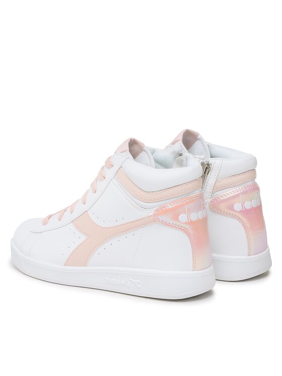Diadora Sneakersy Game P High Girl Gs 101.176725 01 D0105 Biały