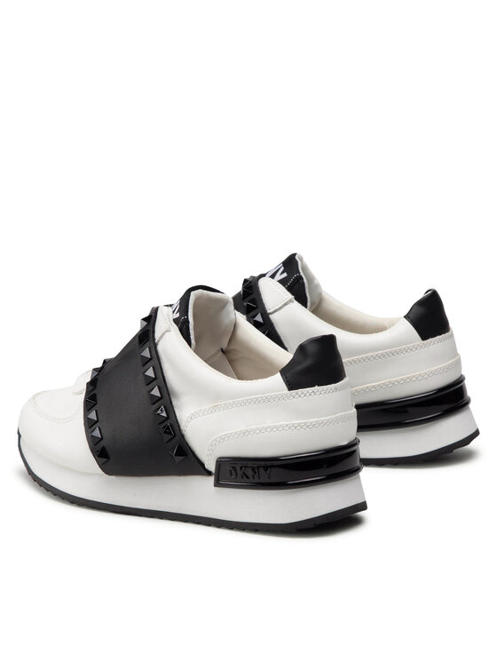 DKNY Sneakersy Marlin Slip On Sne K4122384 Biały
