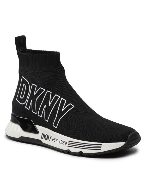 DKNY Sneakersy Nona-Sock K2241852 Czarny