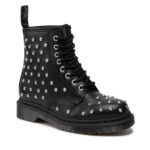 Dr. Martens Botki 1460 Stud 27040001 Czarny