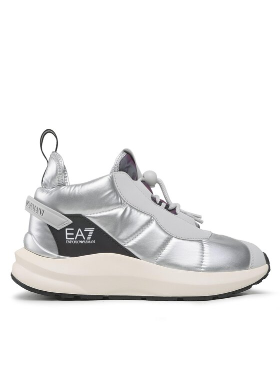 EA7 Emporio Armani Sneakersy X8M004 XK308 R656 Srebrny