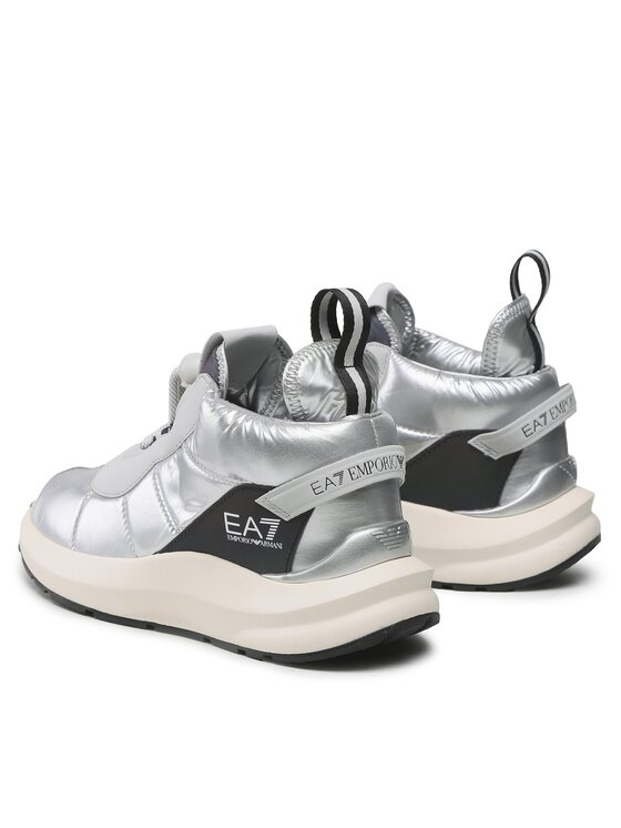 EA7 Emporio Armani Sneakersy X8M004 XK308 R656 Srebrny