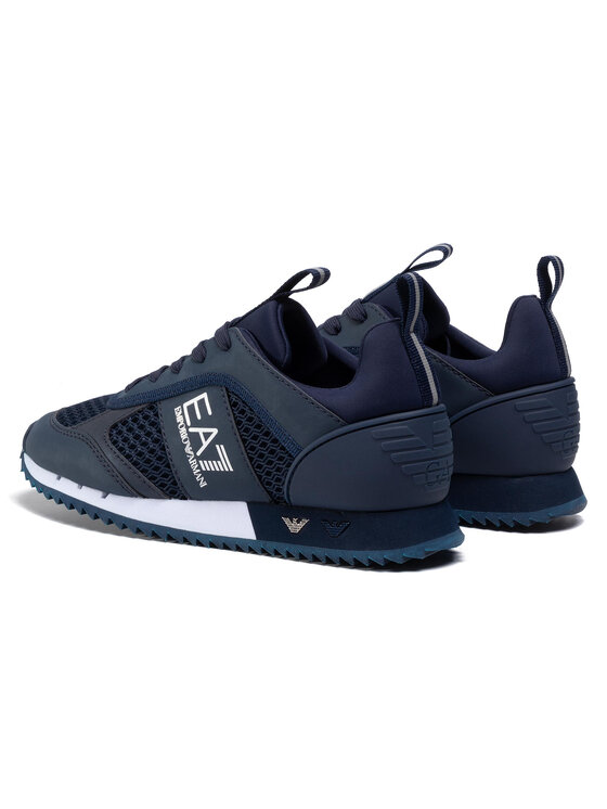 EA7 Emporio Armani Sneakersy X8X027 XK050 D813 Granatowy