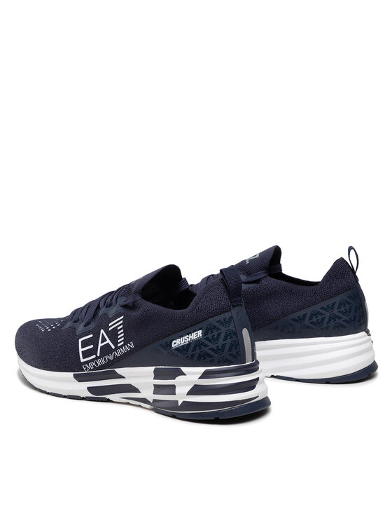 EA7 Emporio Armani Sneakersy X8X095 XK240 N527 Granatowy