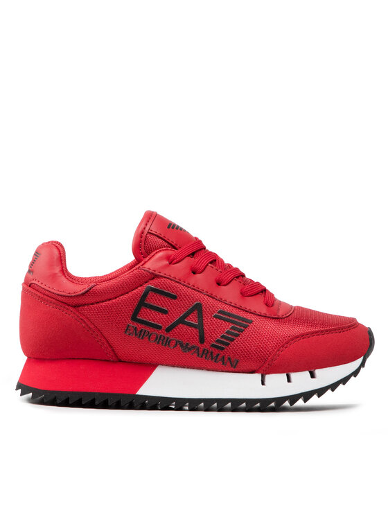 EA7 Emporio Armani Sneakersy XSX024 XOT56 Q743 Czerwony