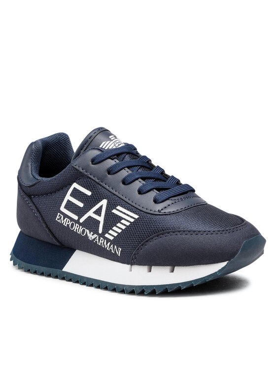 EA7 Emporio Armani Sneakersy XSX107 XOT56 R236 Granatowy