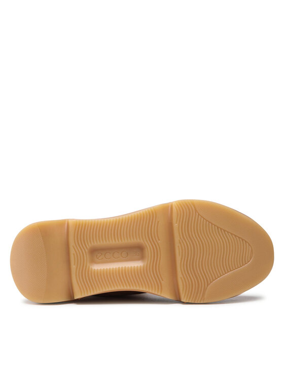 ECCO Botki Chunky Sneaker W 20320360220 Brązowy