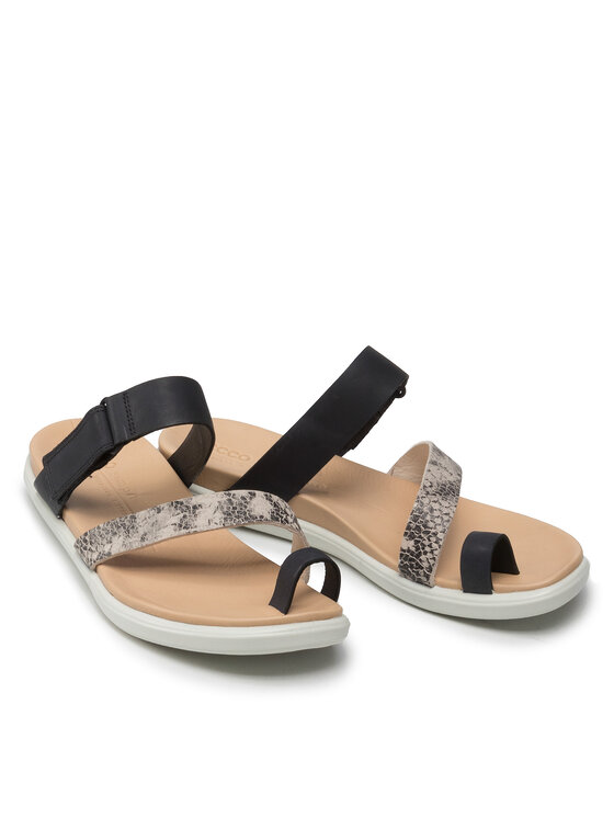 ECCO Japonki Simpil Sandal 20920360106 Czarny
