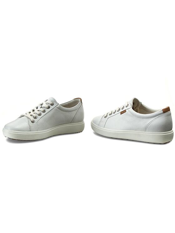 ECCO Sneakersy Soft 7 Ladies 43000301007 Biały