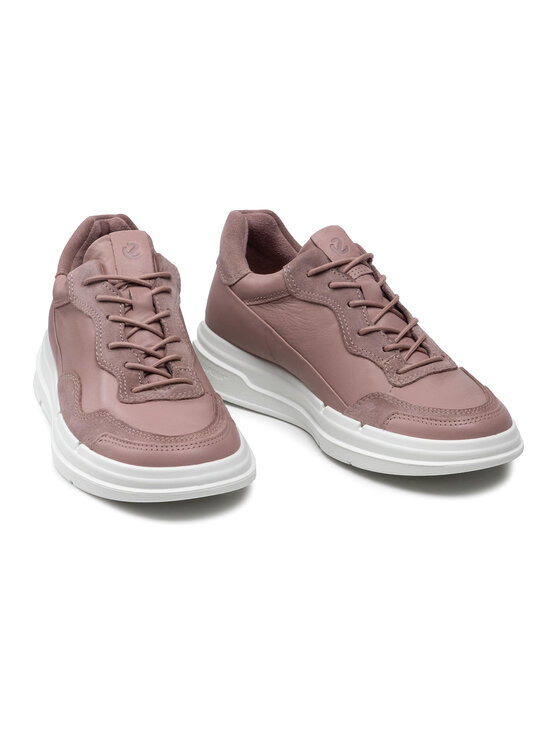 ECCO Sneakersy Soft X W 42040356878 Różowy