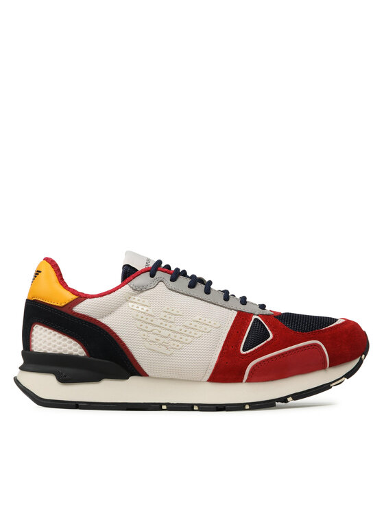 Emporio Armani Sneakersy X4X289 XM499 Q830 Czerwony