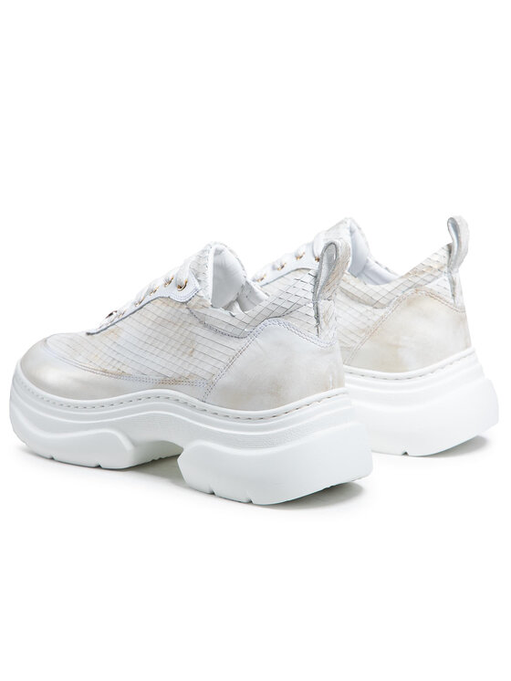 Eva Minge Sneakersy EM-49-09-001061 Biały