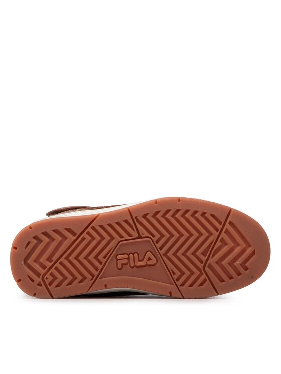 Fila Sneakersy Arcade Velcro Mid Kids FFK0080.70012 Brązowy