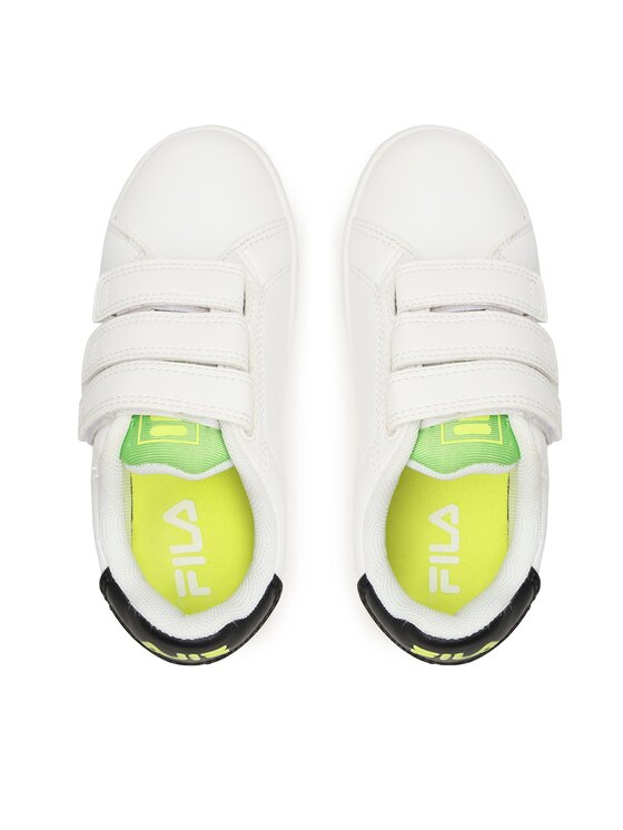 Fila Sneakersy Crosscourt 2 Nt Velcro Kids FFK0018.13156 Biały
